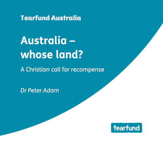 Tearfund Resource Dr Peter Adam Whose Land