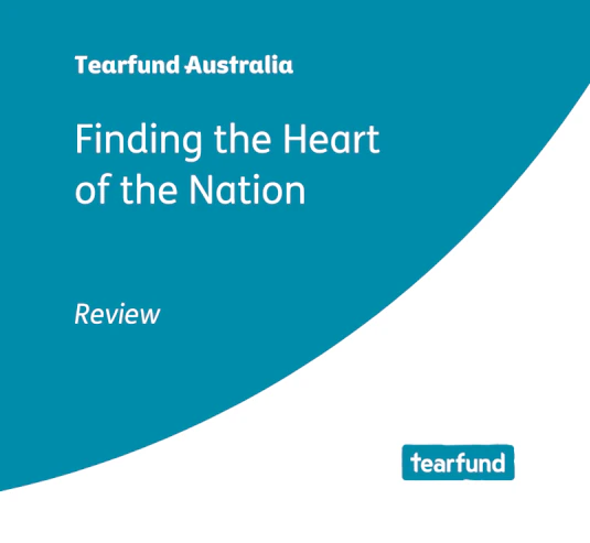 Tearfund Resource Review Finding the Heart of the Nation