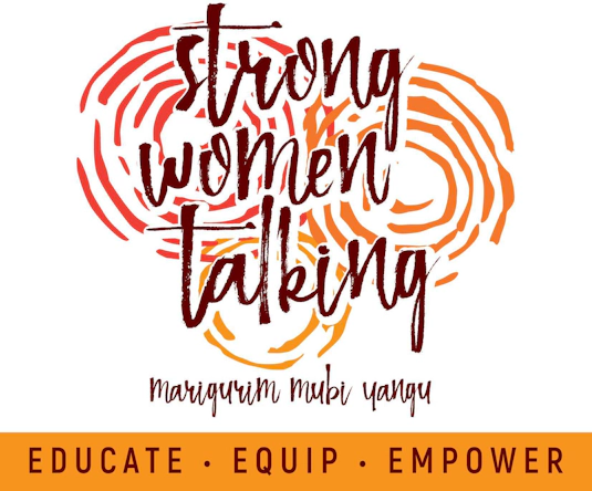 Strong women talking logo