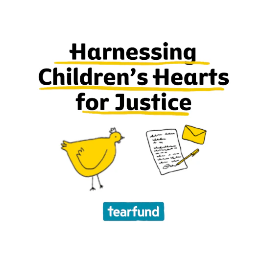Childrens hearts for justice tile